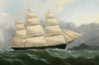 Il clipper Challenge arriva al largo della costa dell